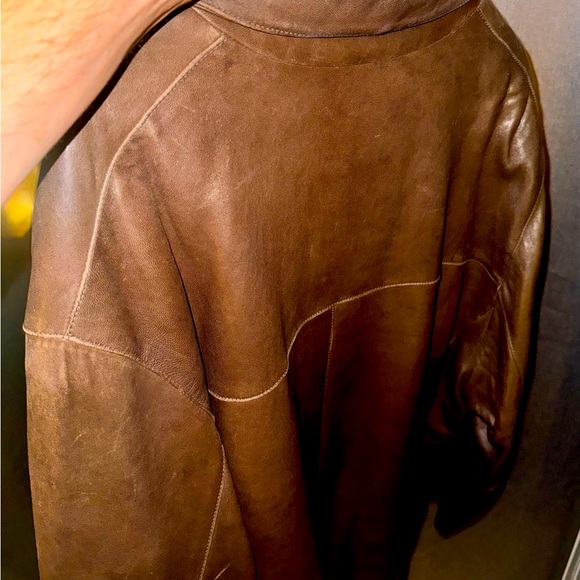 *** Designer 100% Leather Jacket - Andrew Marc NYC (XL) *** - Picture 6 of 6